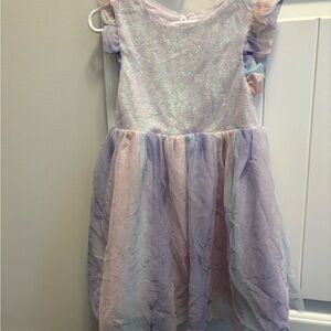 Cat & Jack Lavender Mesh Dress